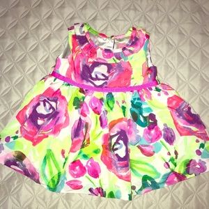 🌸 Bright Floral Dress 0-3M🌺